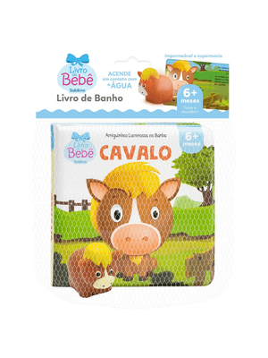 Amiguinhos Luminosos no Banho: Cavalo