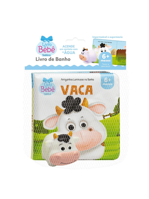 Amiguinhos Luminosos no Banho: Vaca