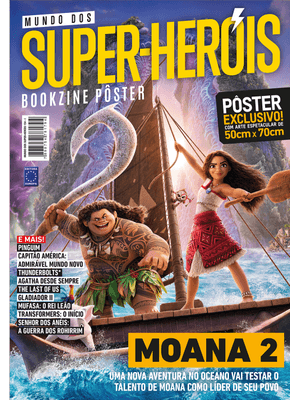 Moana 2 - Superpôster Mundo dos Super-Heróis