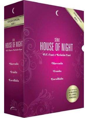 Box House of Night - Marcada / Traida / Escolhida