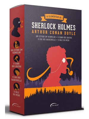 Box Sherlock Holmes - 4 Livros