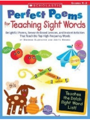 Perfect Poem For Teaching Sight Words