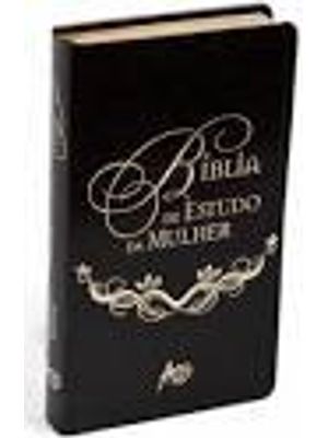 Biblia de Estudo da Mulher - Preta