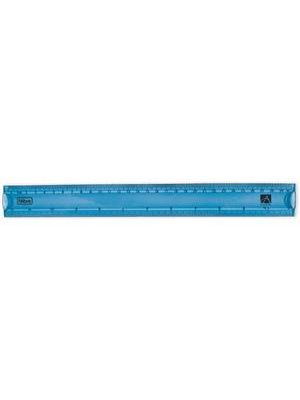 Regua Flexivel Azul - 30Cm