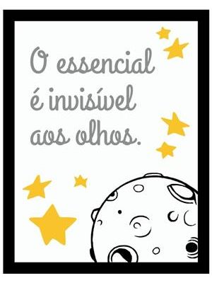 Placa Decorativa Invisivel Aos Olhos