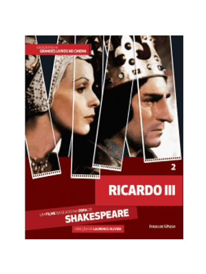 Ricardo Iii - Um Filme Baseado na Obra de Shakespeare