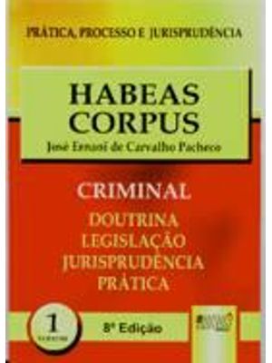 Habeas Corpus - Ppj Criminal