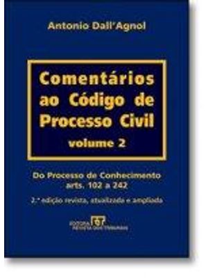 Comentarios Ao Codigo de Processo Civil - do Processo de Conhecimento - Arts. 102 a 242