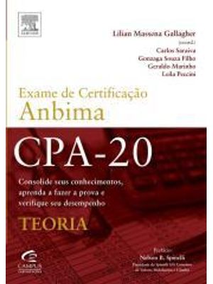 Exame de Certificação Anbima Cpa-20 - Teoria