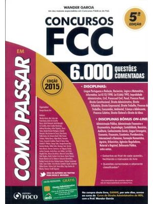 Como Passar em Concursos Fcc
