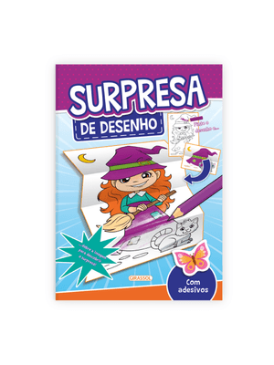 Surpresa de Desenho - Bruxa