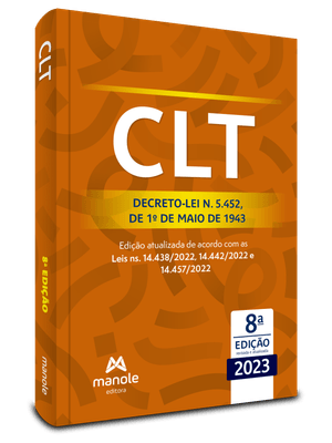 Clt: Decreto-Lei N. 5.452, de 1º de Maio de 1943
