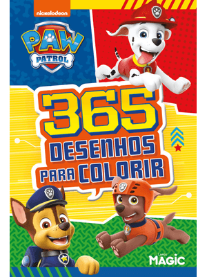 Patrulha Canina - 365 Desenhos para Colorir