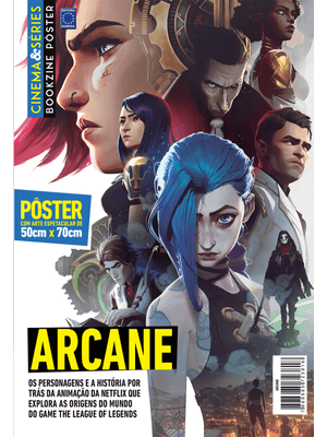 League of Legends: Arcane - Superpôster Cinema e Séries