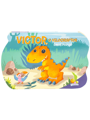 Dinos Pop-Up: Victor, o Velociraptor