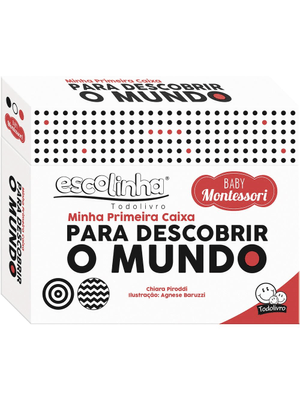 Baby Montessori Meu Primeiro Box P/ Descobrir:Mundo (Escolinha)