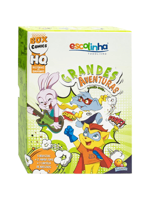 Escolinha Hqbox: Grandes Aventuras e Muito Mais..