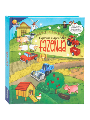 Explorar e Aprender - Um Livro com Abas: Fazenda