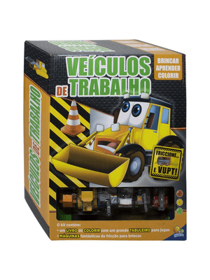 Brincar-Aprender-Colorir Ii: Veículos de Trabalho