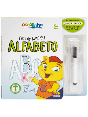 Fácil de Apagar: Alfabeto (Escolinha Todolivro)