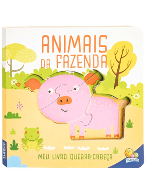 Meu Livro Quebra-Cabeça: Animais da Fazenda