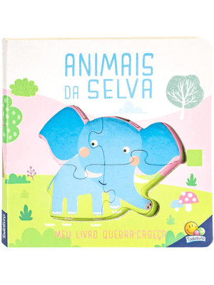Meu Livro Quebra-Cabeça: Animais da Selva