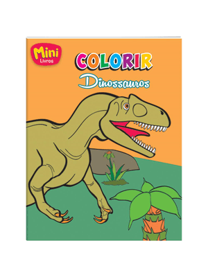 Mini - Colorir: Dinossauros