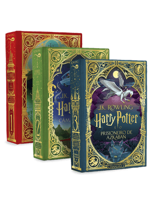 Coleção Harry Potter - Edições Minalima (3 Livros)