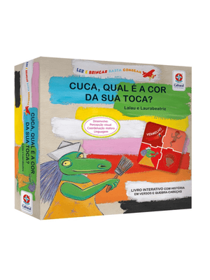 Ler e Brincar Basta Começar - Cuca, Qual É a Cor da Sua Toca? - Descubra as Cores e Personagens do F