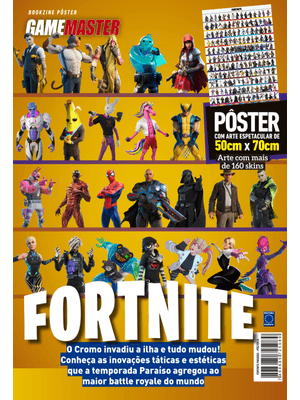 Fortnite Paraíso - Arte a - Superpôster Game Master