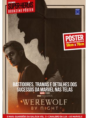 Lobisomen na Noite - Arte Completa - Superpôster Mundo dos Super-Heróis