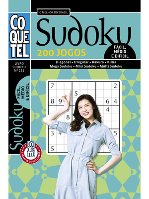 Livro Coquetel Sudoku 221