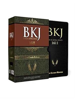 Bíblia de Estudo King James 1611 (Luxo Preta)