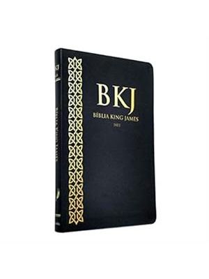Bíblia King James 1611 | Ultrafina Slim | com Subtítulos | Preta | Letra Normal