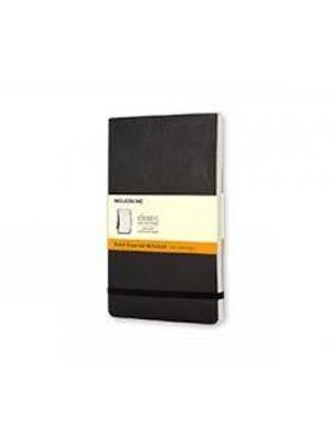 Caderno Moleskine - Reporter Notebook - Grande Preto Ruled (Soft)