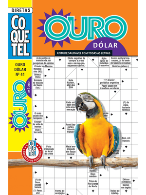 Livro Coquetel Ouro Dólar Ed 41