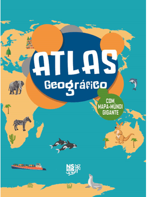 Atlas Geográfico: Bandeiras dos Países e Estados do Brasil - Acompanha Megapôster do Mapa-Múndi