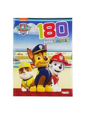 180 Atividades e Desenhos P/ Colorir - Patrulha Canina