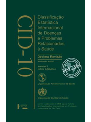 Cid-10 Vol. 3: Classificação Estatística Internacional de Doenças