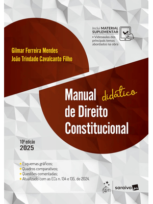 Manual Didático de Direito Constitucional - 10ª Edição 2025