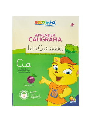 Aprender Caligrafia: Letra Cursiva (Escolinha Todolivro)