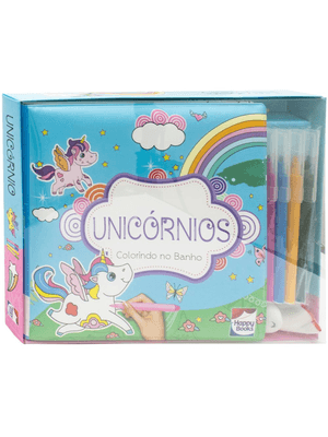 Colorindo no Banho: Unicórnio