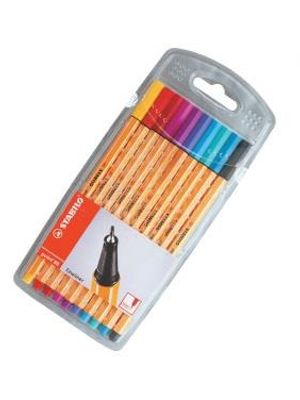Caneta Stabilo Point 88/10, 0.4Mm C/10 Cores Sortidas - 118.5600