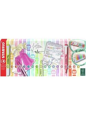 Marcador Stabilo Swing Cool C/18 Cores- 33.0504
