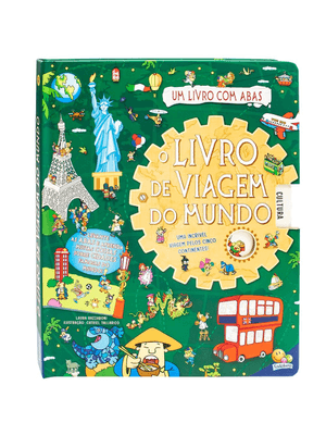 Um Livro com Abas: Livro de Viagem do Mundo, o