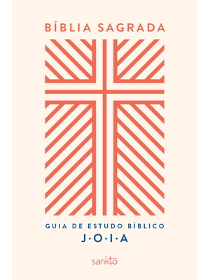 Bíblia Nvt com Guia de Estudo Bíblico J.O.I.A.: Capa Creme