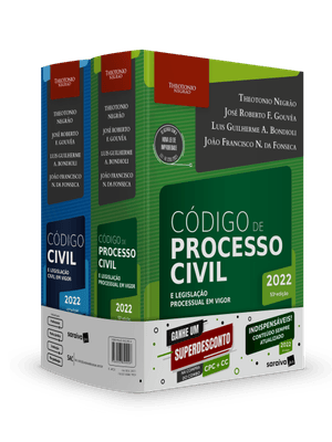 Combo Tn - Código Civil e Código Processo Civil - 14ª Edição 2022