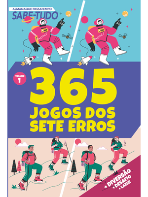Almanaque Passatempos Sabe-Tudo 365 - Jogos dos 7 Erros