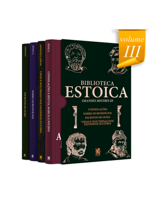 Biblioteca Estoica: Grandes Mestres Volume Iii - Box com 4 Livros