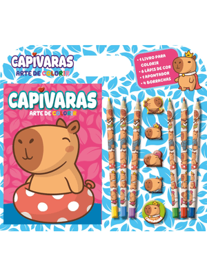 Capivaras Arte de Colorir
